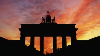 Brandenberg Gate Berlin Sunset